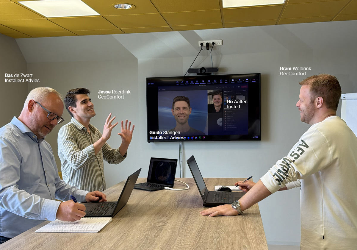 Innovatieteam Installect Advies, Insted en GeoComfort
